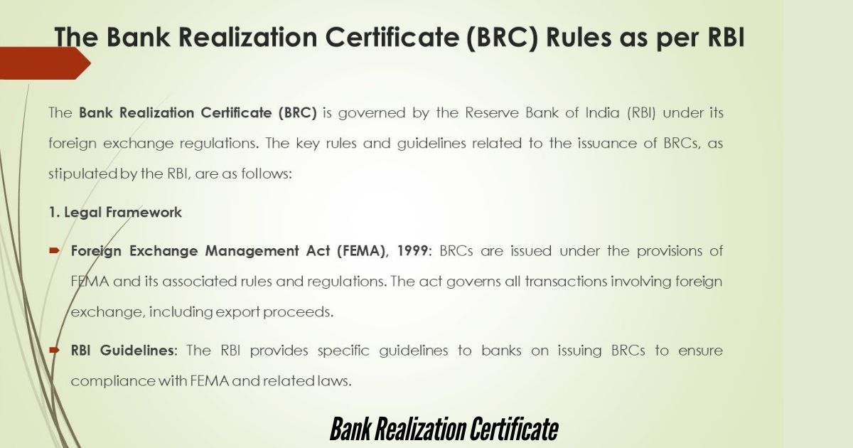 Bank Realization Certificate: A Comprehensive Guide